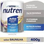 Nutren Suplemento Alimentar Active Baunilha 400G - Imagem 3