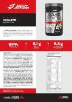 Whey Protein Isolado Isolate Definition 900g Sabor Morango Bodyaction - Imagem 3